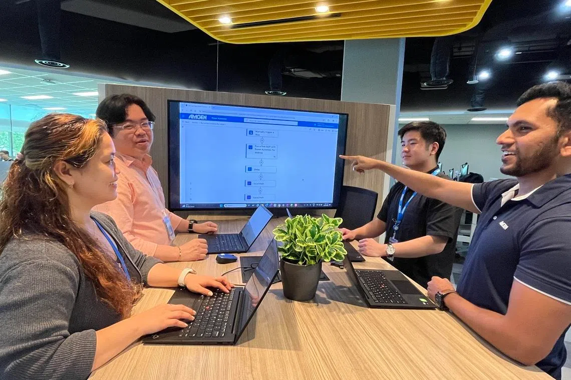 team collaboration amgen