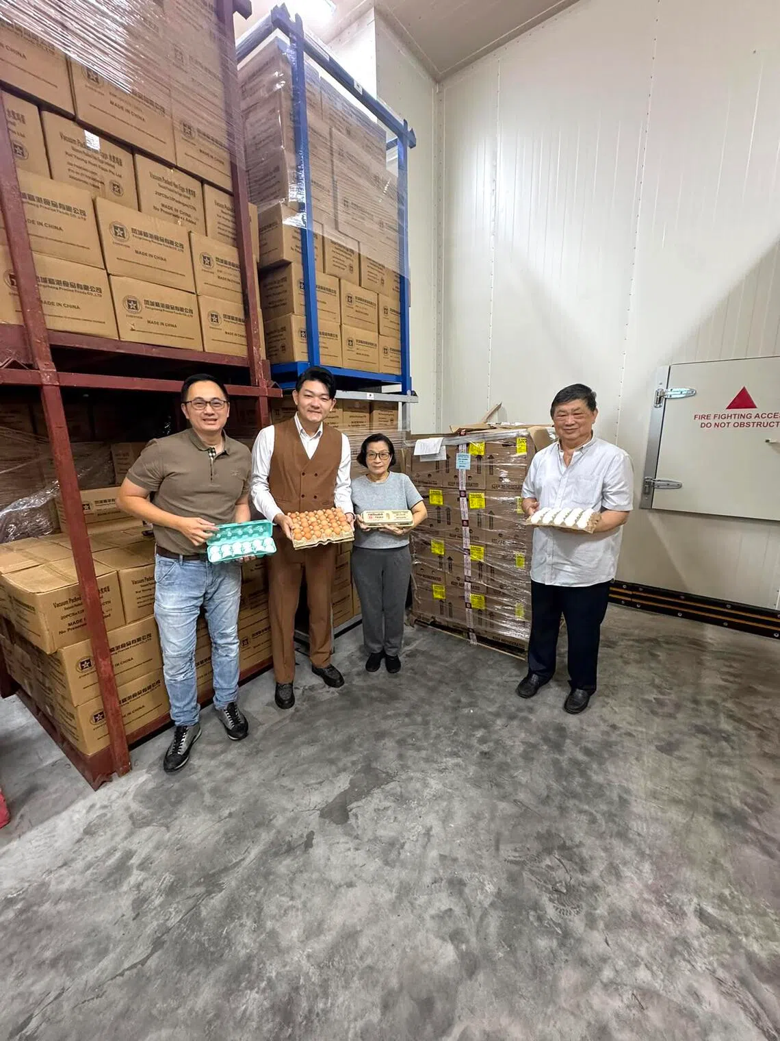 Importer Kai Yong Huat Eggs has received its first order of brown and white eggs from the US.