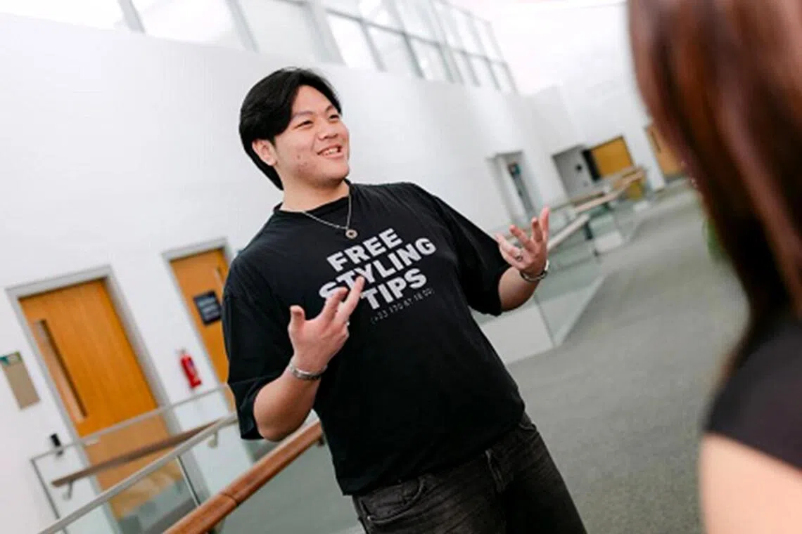 Nicholas Harijanto gained insights into entrepreneurship from start-up founders.