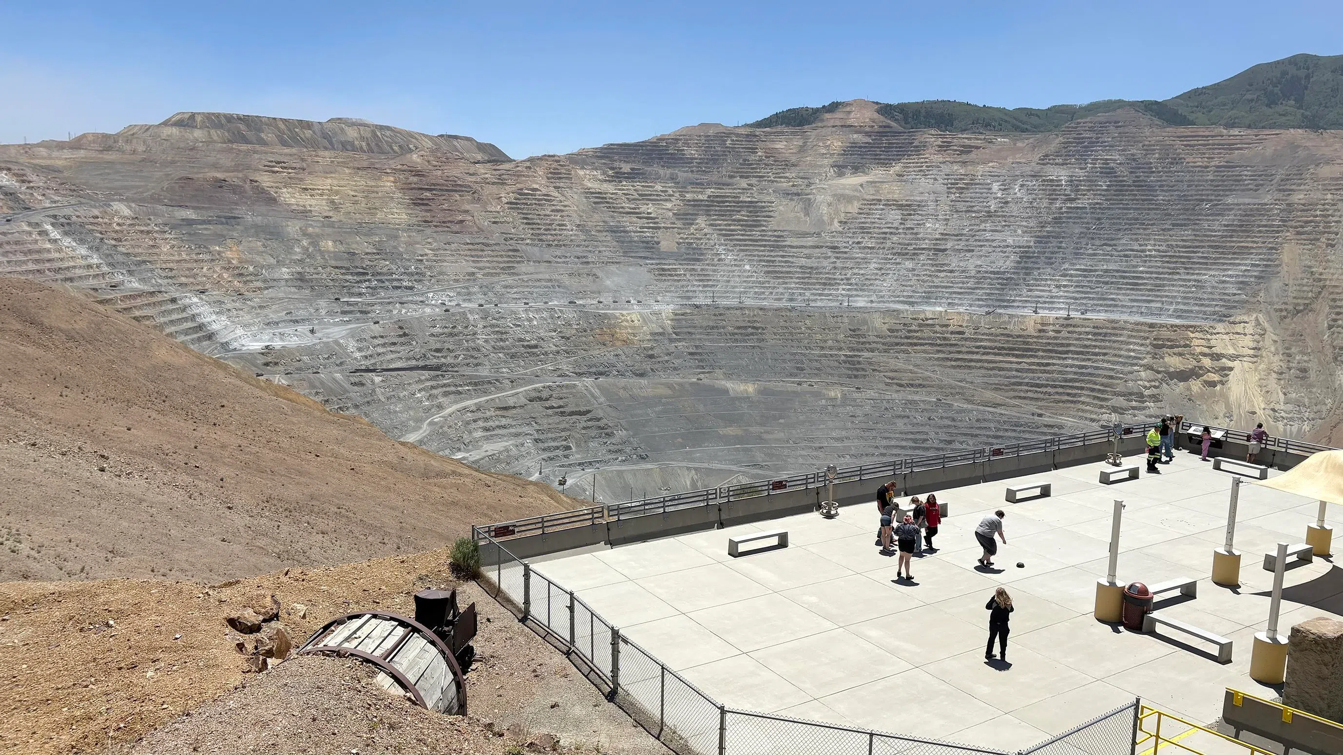 Rio Tinto is considering an expansion of its Kennecott mine located just outside Salt Lake City in Utah.