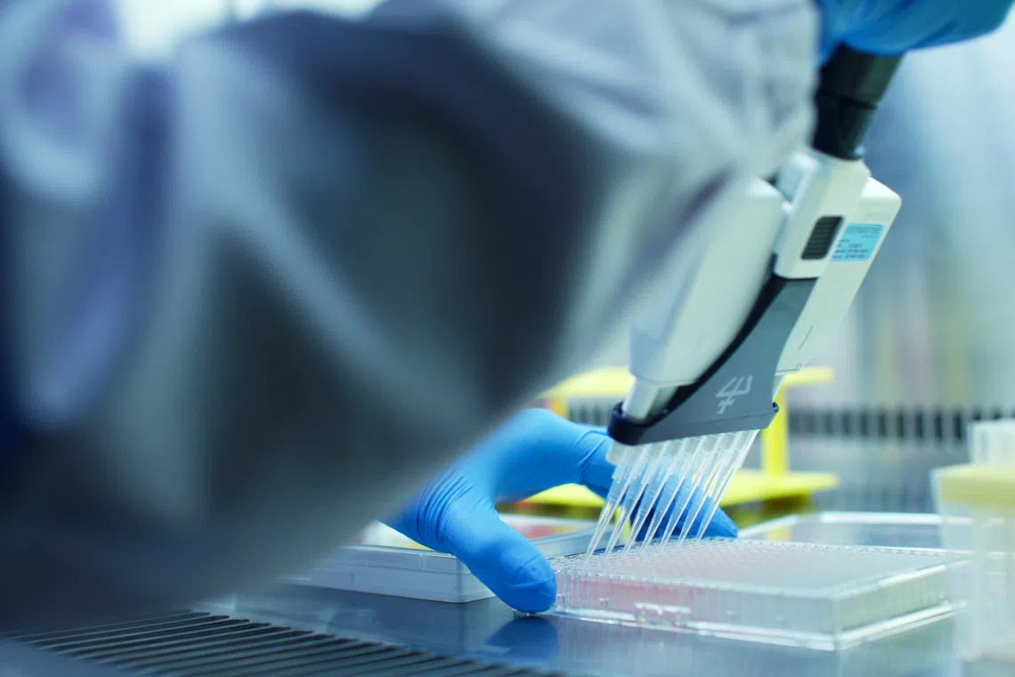 Kyan Technologies’ laboratory where cancer cells are exposed to different drug combinations.