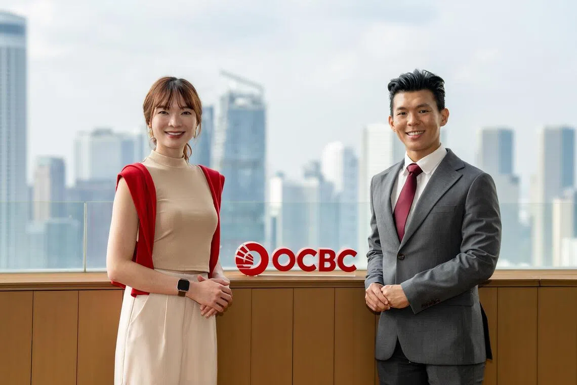 Terissa Chang, a premier service manager, and Ethan Peh, a relationship development manager, were picked from a shortlist of 20 to 30 employees.