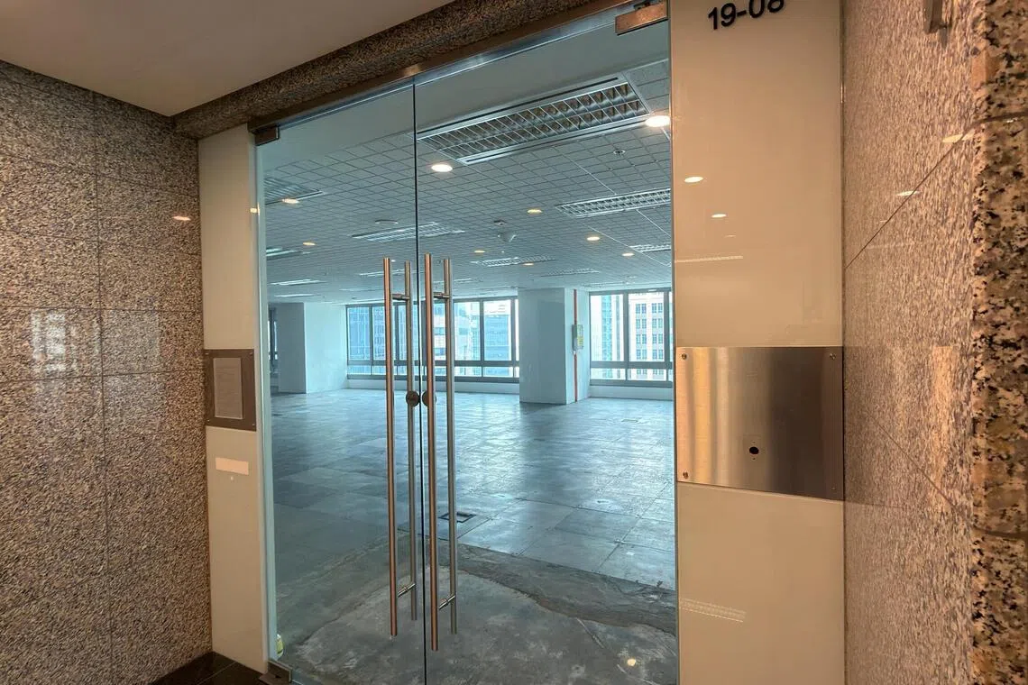 This vacant unit at 30 Cecil Street was previously registered as Radiant World’s address.