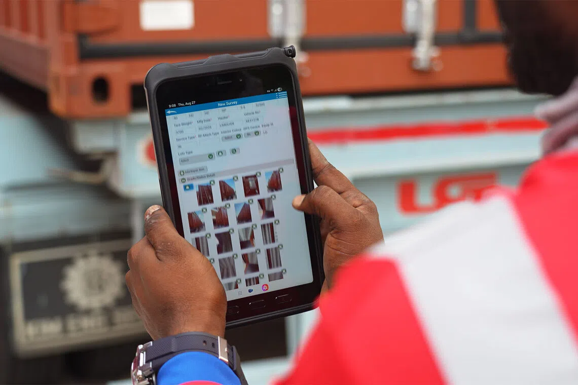 Allied’s ground staff use its Interactive Depot Operating System (iDOS)