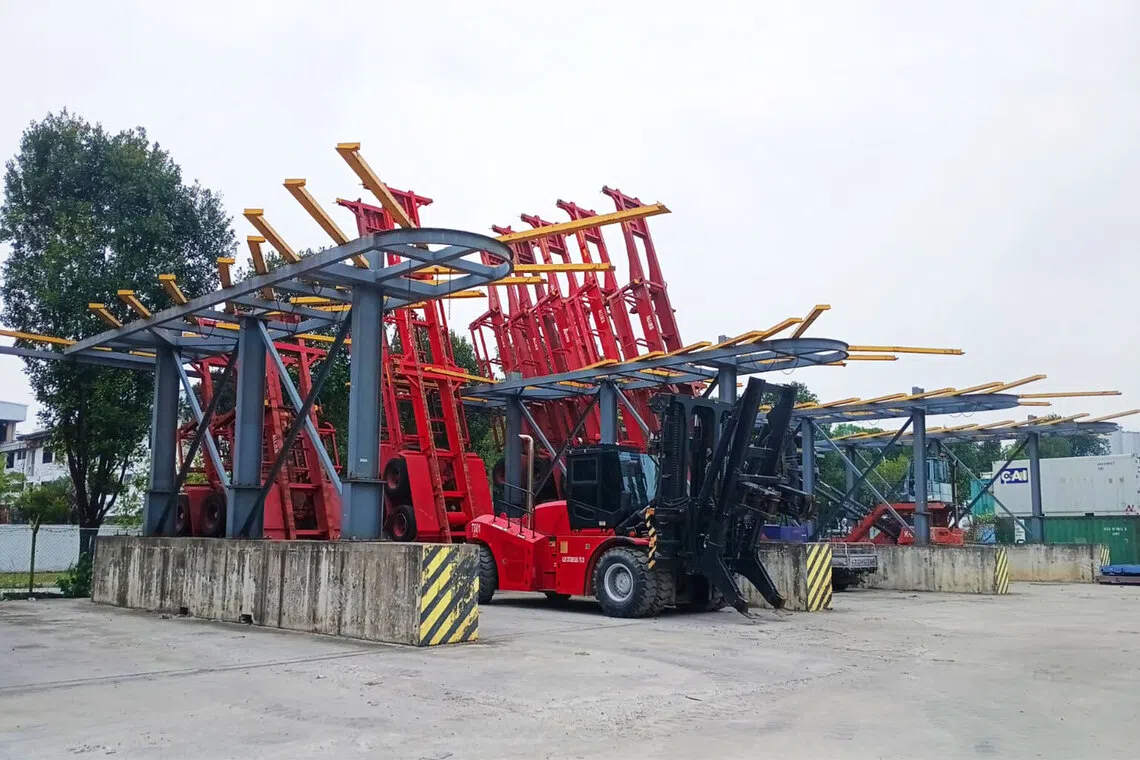Allied’s vertical parking system