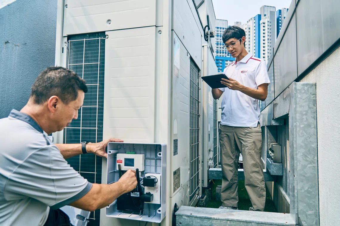 Innoflex’s digital tools help facility teams monitor equipment at Civil Service Club @ Tessensohn