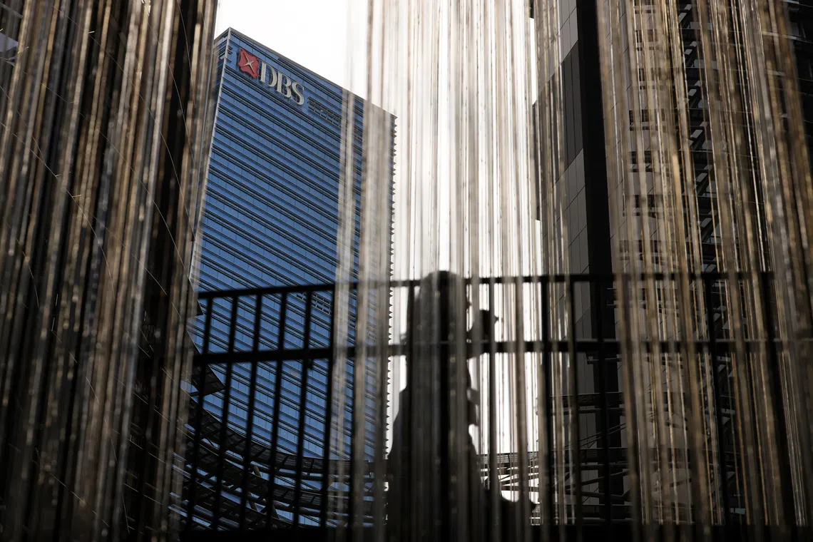 At DBS, wealth fee income has grown about sixfold since 2015 while adviser headcount has grown at a single-digit rate annually.