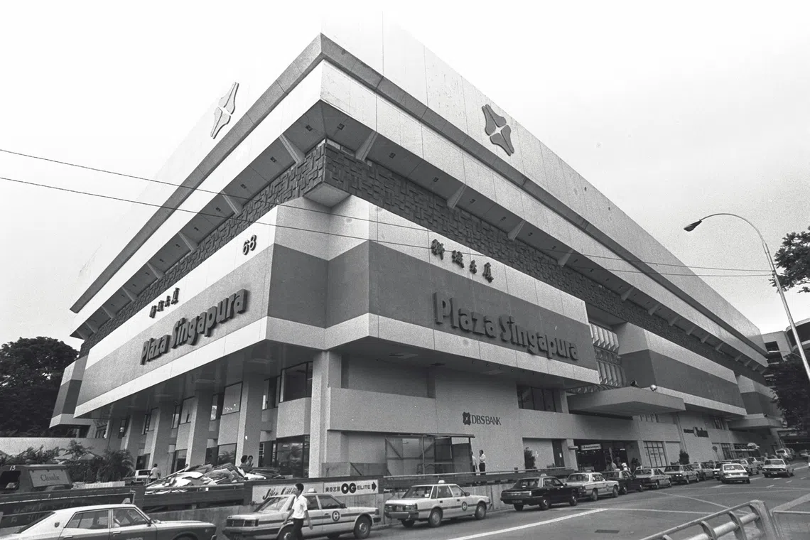 Plaza Singapura opened in 1974 amid speedy growth in Singapore’s commercial real estate scene.