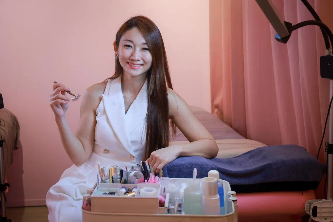 Perky Lash founder and CEO Jasmin Tay.