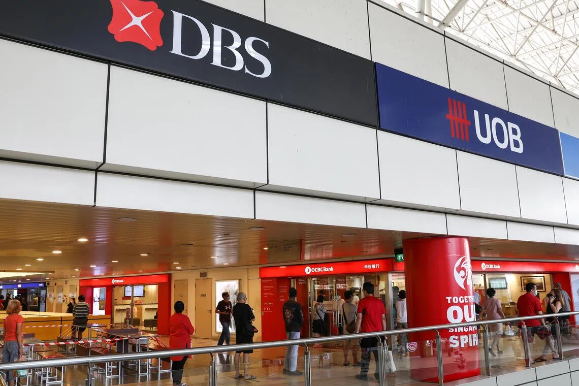 The three local banks account for close to 60% of the STI and just over 20% of the FTSE Asean All-Share Index.